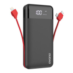 Dudao K1Pro v&otilde;imsuspanda 20000mAh 15Watt 4 juhtme must