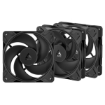 Arctic P12 Pro Reverse Ventilator 3-pack Must 120 mm