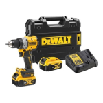 Dewalt 18V 2X5.0Ah harjadeta mootoriga puur