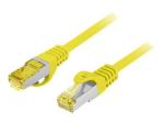 Langberg CAT 6a S/FTP 50cm Patch Kaabel Kollane (RAL 1016)