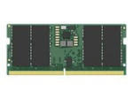 Kingston ValueRAM DDR5 SDRAM 16GB 3200MHz CL52 Unbuffered On-die ECC SO DIMM 262-PIN