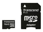 Transcend 16GB microSDHC kaart