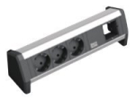 Bachmann DESK 3-Plug pikendusjuhe must