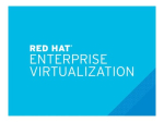 Red Hat Enterprise Virtualization Disaster Recovery Solution