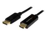 StarTech.com 3 ft (1 m) DisplayPort to HDMI adapterkaabel - 4K DisplayPort to HDMI muundaja kaabel - arvutimonitorikaabel (DP2HDMM1MB) Videoadapt