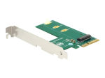 DeLOCK PCI Express x4 kaart 1 sisese NVMe M.2 salvestusjuhtmele
