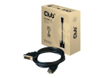 Club 3D CAC-1210 HDMI kuni DVI kaabel 2m must