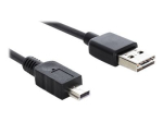 Delock Lihtne USB kaabel 2m must