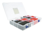 Delock Assortment Box Black Red
