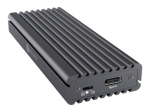RaidSonic ICY BOX v&auml;line salvestusseade USB-C 3.1 (Gen 2) M.2 NVMe kaart / SATA 6Gb/s
