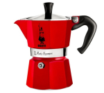 Punane Bialetti Moka Espresso kohvimasin