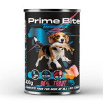 PRIME BITE Monoprotein Forell maguskartuliga - m&auml;rgkoeratoit - 400g
