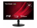 ViewSonic VG2408A-MHD 24 Toll IPS 1920 x 1080 (Full HD) VGA (HD-15) HDMI DisplayPort 100Hz