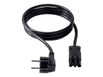 Bachmann toitekaabel CEE 7/4 (isane) GST18i3 (emane) must 3m