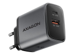 AXAGON Seinalaadija 67W, 2x port (USB-A + USB-C) PD3.0/PPS/QC4+/SFC 2.0/Apple ACU-PQ67