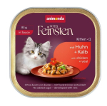 ANIMONDA Vom Feinsten Kitten in Sauce Chicken and veal - wet cat food - 85g