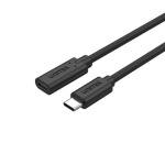 UNITEK C14086BK-1.5M USB kaabel USB 3.2 Gen 2 (3.1 Gen 2) USB C Must
