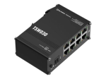 Teltonika Switch TSW030 Unmanaged DIN rail mountable 10/100 Mbps (RJ-45) ports quantity 8 Power supply type 2-pin industrial DC power socket