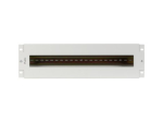 Lanberg 19" 3U Voltage Distrubution Panel with Din Rail TS-35 Grey