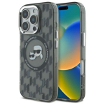 Karl Lagerfeld Hard IML Monogram Karl&Choupette Head MagSafe &uuml;mbris Apple iPhone 16 Pro jaoks