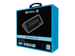 SANDBERG USB 3.0 Hub 7ports Seitse USB 3.0 v&auml;ljundit &uuml;lekoormuskaitsega 1m USB 3.0 kaabel ja 230V toiteallikas kaasas