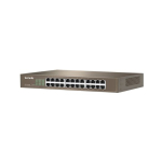 Tenda TEF1024D v&otilde;rgul&uuml;liti Juhtmeta Fast Ethernet (10/100) Beež