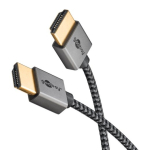 Goobay Slim High Speed HDMI 2.0 kaabel Ethernetiga 5m