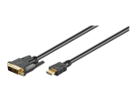 Goobay DVI-D to HDMI 2m Must