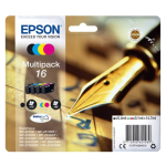 Epson 16 multipack must kollane ts&uuml;aan magenta tint C13T16264012