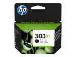 HP 303XL must 600-lehek&uuml;ljeline tindikassett T6N04AE