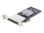 StarTech.com 4-porti GbE SFP v&otilde;rgukaart, PCIe 2.0 x2, Intel I350-AM4 4x 1GbE Controller, 1000BASE vask/klaasoptiline, neljaportine NIC, t&ouml;&ouml;laud/server