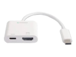 Prokord 15cm valge videoadapter
