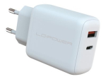 LC Power LC-GAN-45 Valge