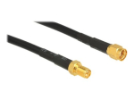 DeLOCK CFD200 3m antennulaiendusega kaabel must