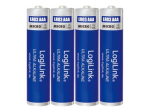 LogiLink Ultra Power AAA Standard Batteries 650mAh 4-pack
