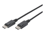 DIGITUS DisplayPort Kaabel 3m Black