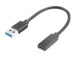 Langberg 15cm USB-C adapter - must