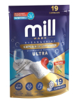 MILL CLEAN&SHINE Ultra n&otilde;udepesutabletid, 19 kapslit, 3K.D