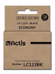 Actis KB-123Bk Tint (asendus Brother LC123BK/LC121BK jaoks; Standard; 15 ml; must)