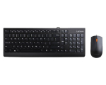 Lenovo 300 Universal USB QWERTY US inglise keele must klaviatuur koos hiirega