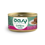 OASY Caprice Terrine with duck, liver and vegetables - wet cat food - 85g