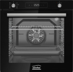 Simfer Ahi BI-81608P 80 L Multifunktsionaalne P&uuml;rol&uuml;&uuml;tiline Elektrooniline Aurufunktsioon Konvektsioon K&otilde;rgus 59.5 cm Laius 59.6 cm Must