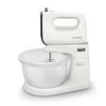 Philips Viva Collection segisti HR3745/00 450 W 5 kiirust + turbo Autodriven 3L kaussi Cashmere hall