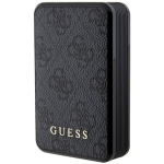 Guess Powerbank 18W GUPB10DP4GEGK 10000mAh 4G Nahast Metallist Logo / must