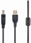 Gembird CCF-USB2-AMBM-15 USB 2.0 kaabel USB-A kuni USB-B 4.5m / must