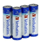 Verbatim Alkaline AA Patareid 4tk