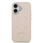 Guess PU Nahast Triangle Logo MagSafe Kaitse&uuml;mbris Apple iPhone 17 jaoks
