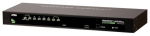 8 Port USB/PS2 KVM, combo console , 2048x1536 , 2 level