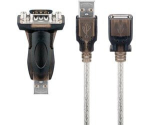 Pro USB RS232 Seriaalmuundur Mini L&auml;bipaistev