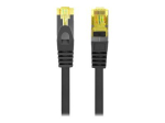Langberg CAT 6a S/FTP 1m Patch Kaabel Must (RAL 9004)